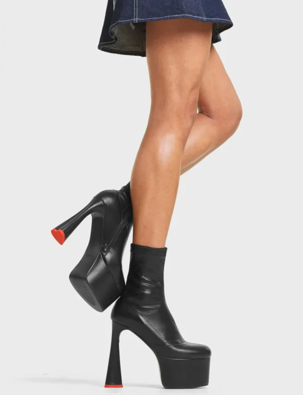 Lamoda Colourful | Hearts^Addicted Platform Ankle Boots