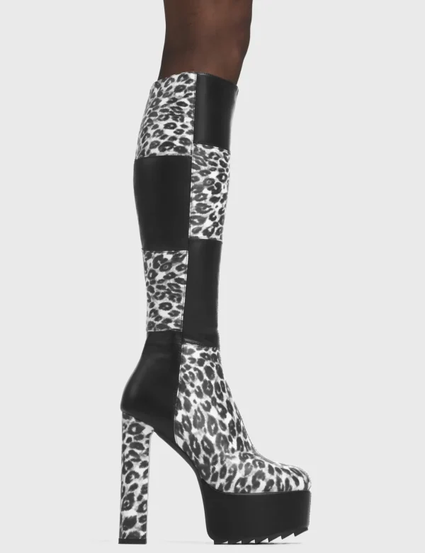 Lamoda Animal | Platform Boots^Alight Platform Knee High Boots