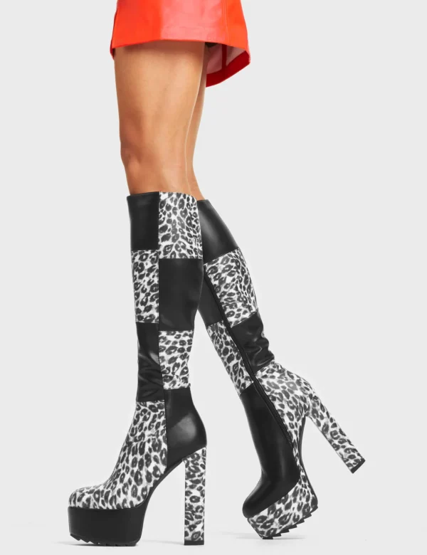 Lamoda Animal | Platform Boots^Alight Platform Knee High Boots