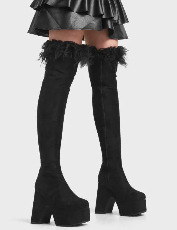 Lamoda Platform Boots | Thigh High Boots^Another Level Platform Thigh High Boots