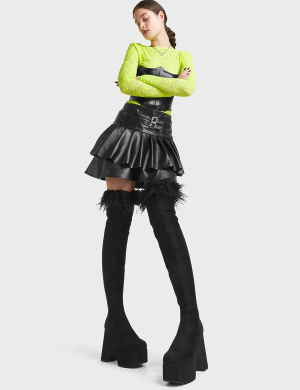 Lamoda Platform Boots | Thigh High Boots^Another Level Platform Thigh High Boots
