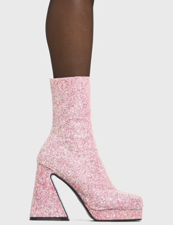 Lamoda Colourful | Pink^Another Love Platform Ankle Boots