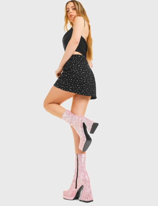 Lamoda Colourful | Pink^Another Love Platform Ankle Boots