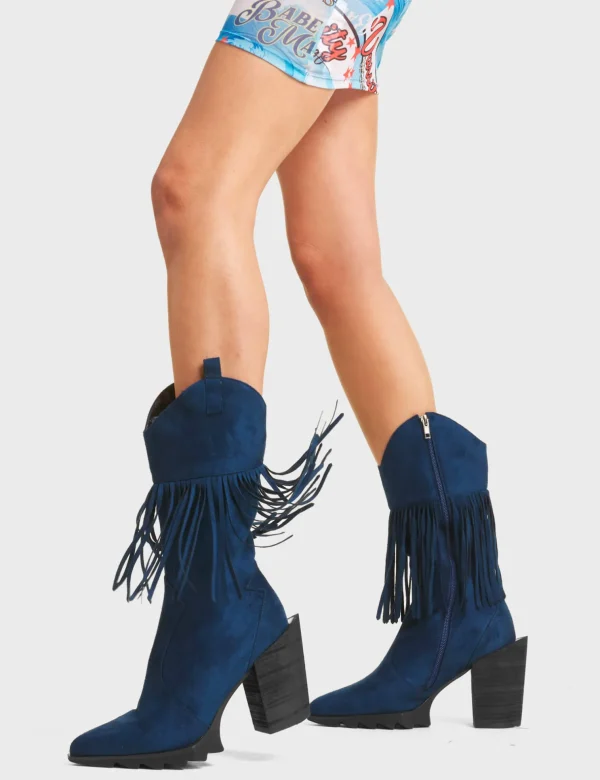 Lamoda Colourful | Calf Boots^Astonishing Western Calf Boots