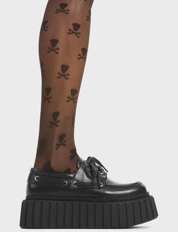 Lamoda Platform | Platform Boots^Breaking News Chunky Platform Creeper Shoes