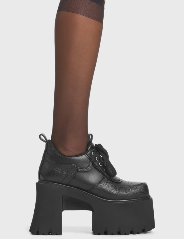 Lamoda Platform | Platform Boots^Buffing Chunky Platform Sneakers