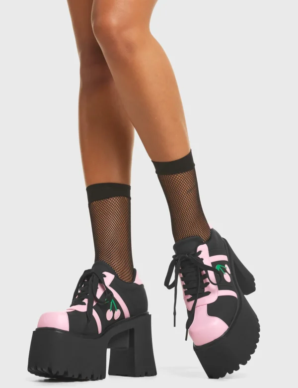 Lamoda Platform | Platform Boots^Cherry Tree Chunky Platform Sneakers