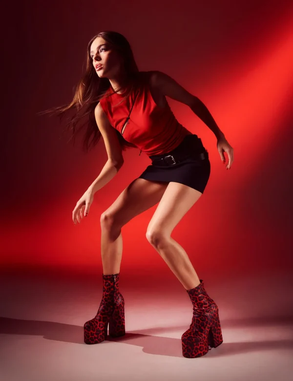 Lamoda Colourful | Animal^Complaints Platform Ankle Boots