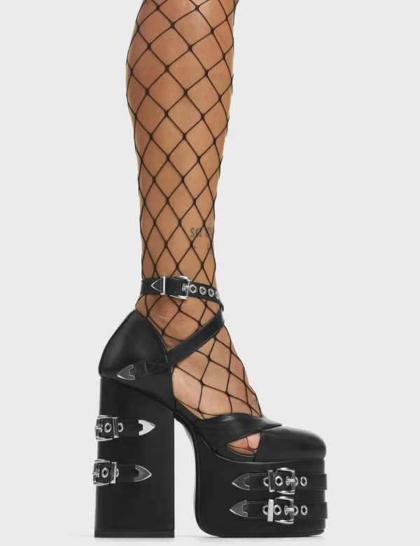 Lamoda Platform | Platform Boots^Dangerous Platform Heels