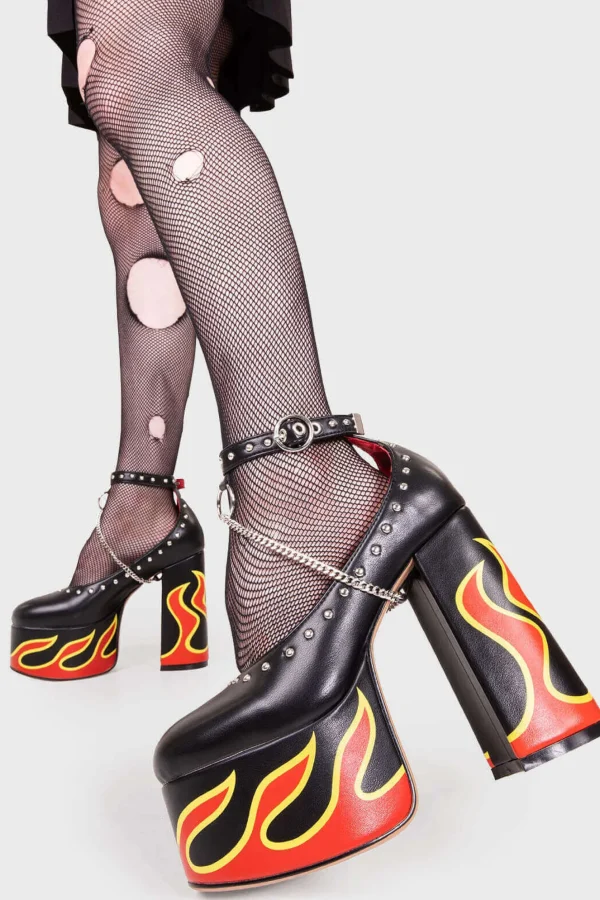 Lamoda Flames | Platform^Desire Platform Heels