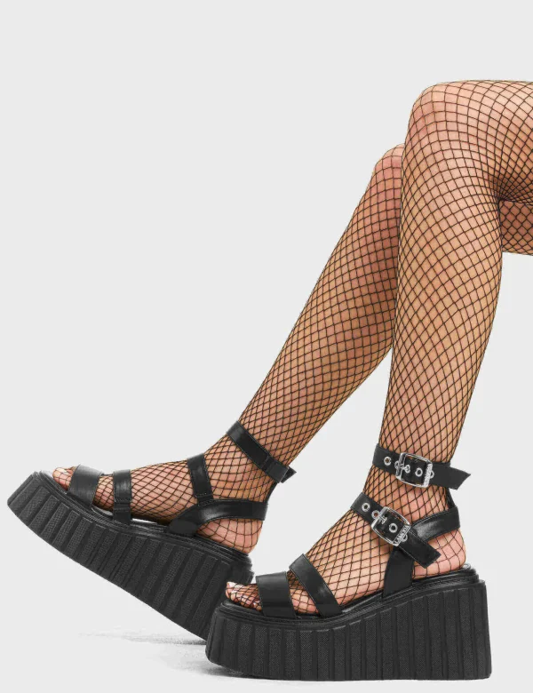 Lamoda Sandals^Dramatic Chunky Platform Creeper Sandals
