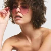 Lamoda Sunglasses | Hearts^Eye Candy Heart Sunglasses
