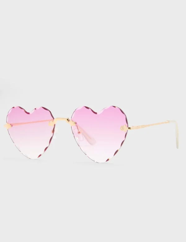 Lamoda Sunglasses | Hearts^Eye Candy Heart Sunglasses
