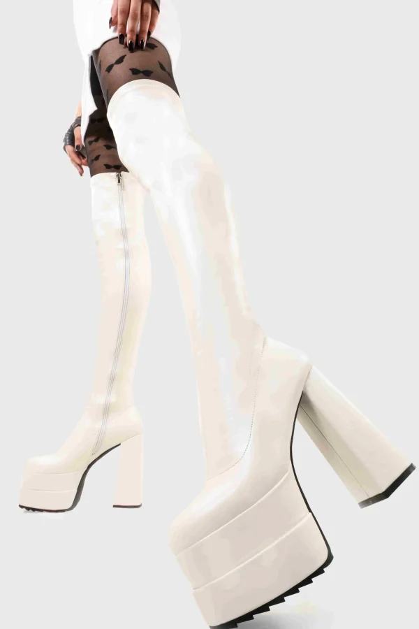 Lamoda Colourful | Platform Boots^Fantasies Platform Thigh High Boots
