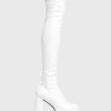 Lamoda Colourful | Wide Calf^Fantasies Wide Calf Platform Thigh High Boots