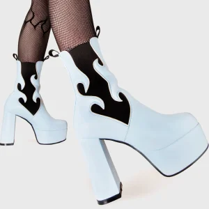 Lamoda Flames | Colourful^Feelings Platform Ankle Boots