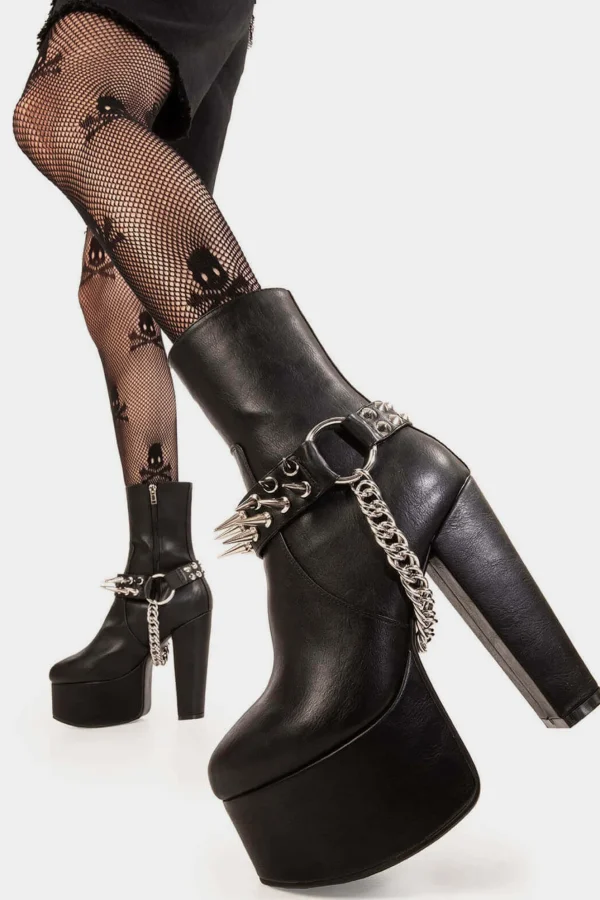 Lamoda Spikes | Platform Boots^Flashbacks Platform Ankle Boots