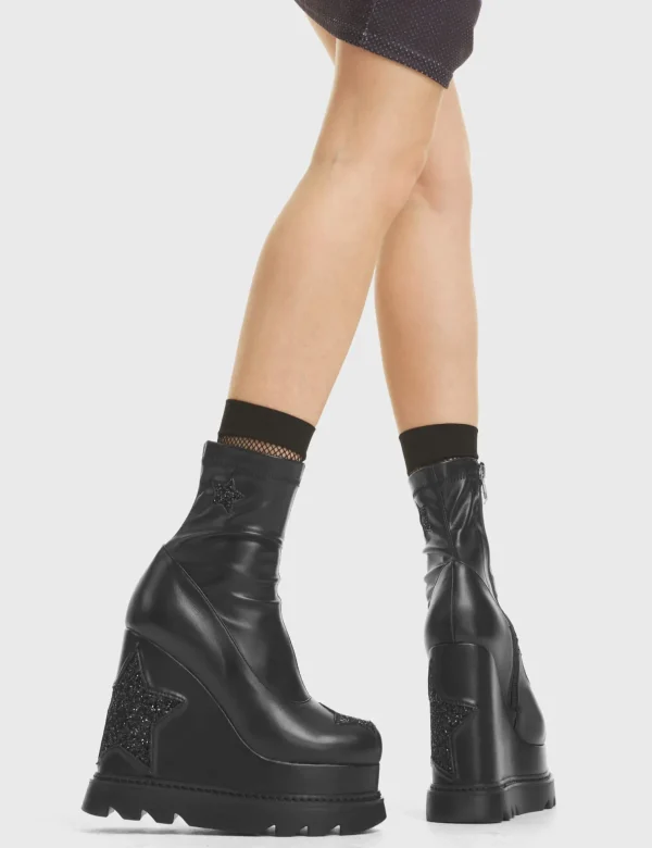 Lamoda Chunky Boots | Ankle Boots^Hands Down Chunky Platform Ankle Boots
