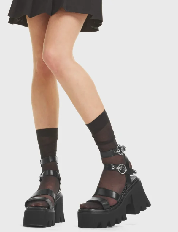Lamoda Hearts | Sandals^Happy Place Chunky Platform Sandals