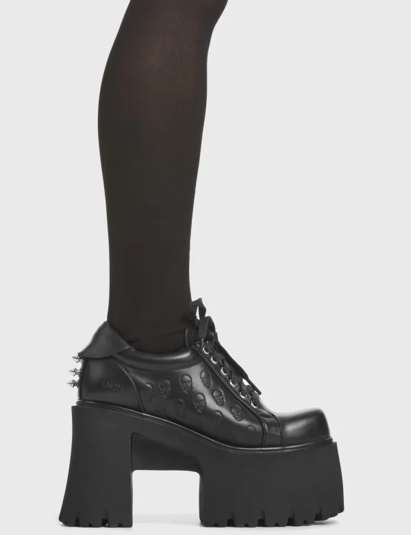 Lamoda Platform | Platform Boots^Haunted House Chunky Platform Sneakers