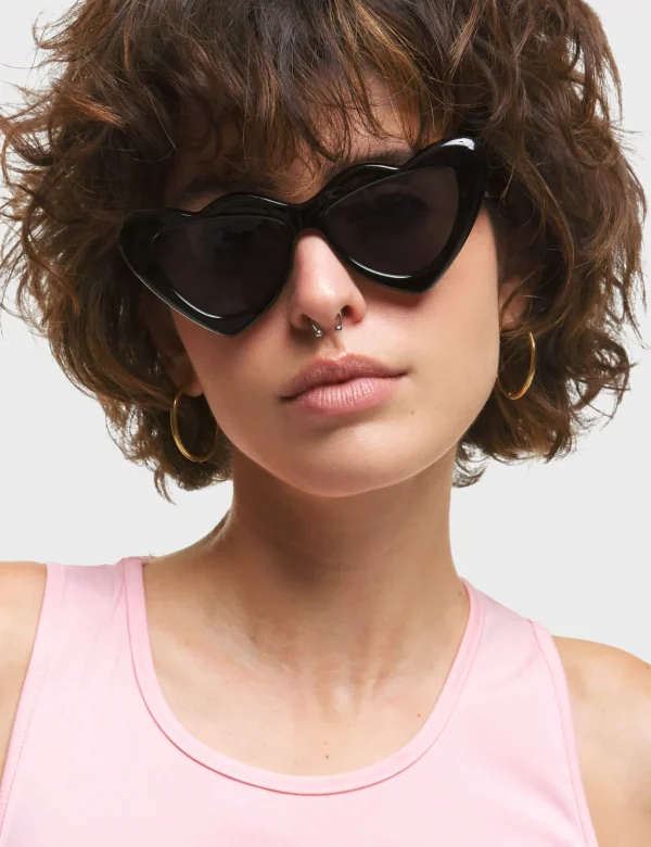 Lamoda Sunglasses | Hearts^Heart Stopper Cateye Sunglasses