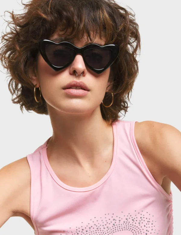 Lamoda Sunglasses | Hearts^Heart Stopper Cateye Sunglasses