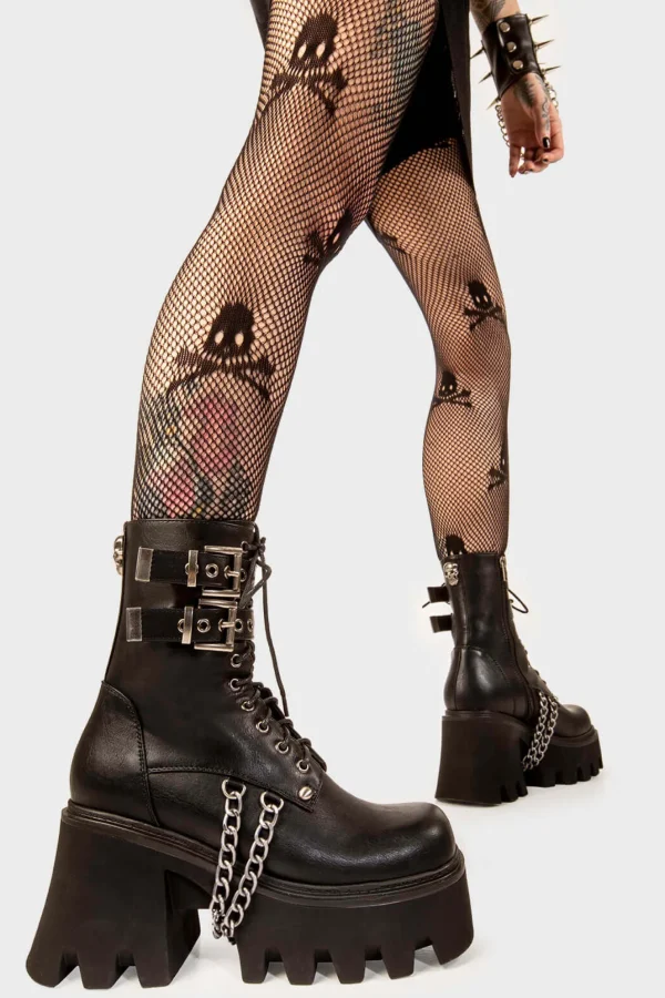 Lamoda Skulls | Platform Boots^High On Love Chunky Platform Ankle Boots