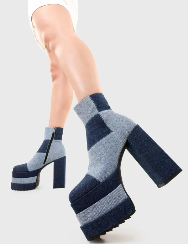 Lamoda Denim | Platform Boots^Hot Topic Platform Ankle Boots