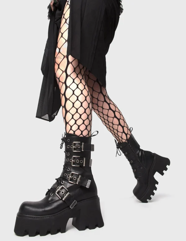 Lamoda Platform Boots | Chunky Boots^Hysteria Chunky Platform Ankle Boots