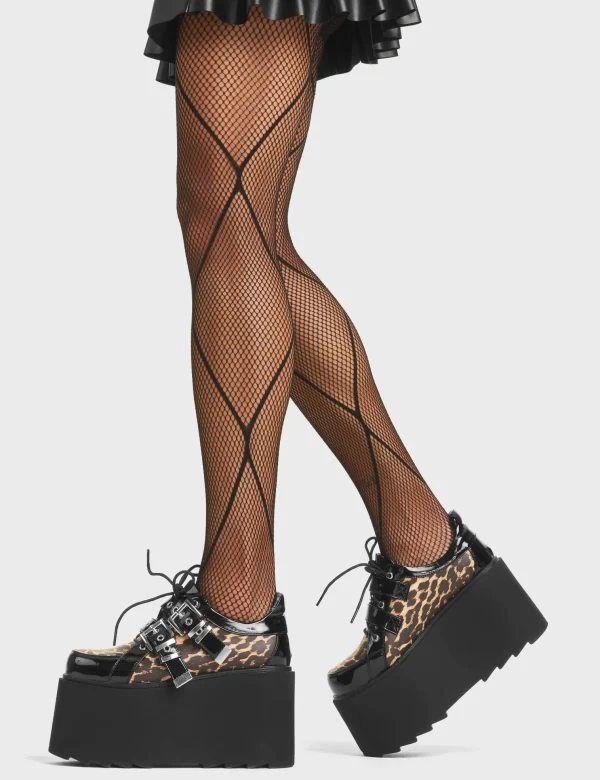Lamoda Animal | Platform^Kitty Chunky Platform Sneakers