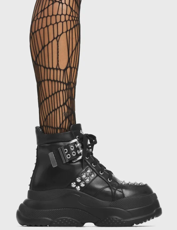 Lamoda Platform | Platform Boots^Lost It All Chunky Platform Sneakers