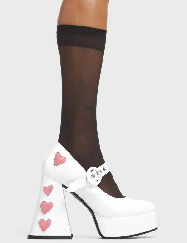 Lamoda Colourful | Pink^Love Sick Platform Heels