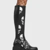 Lamoda Skulls | Platform Boots^Mayhem Chunky Platform Knee High Boots