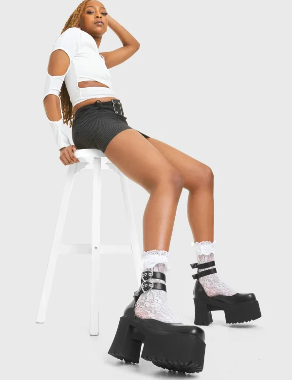 Lamoda Hearts | Platform^Mistake Chunky Platform Shoes