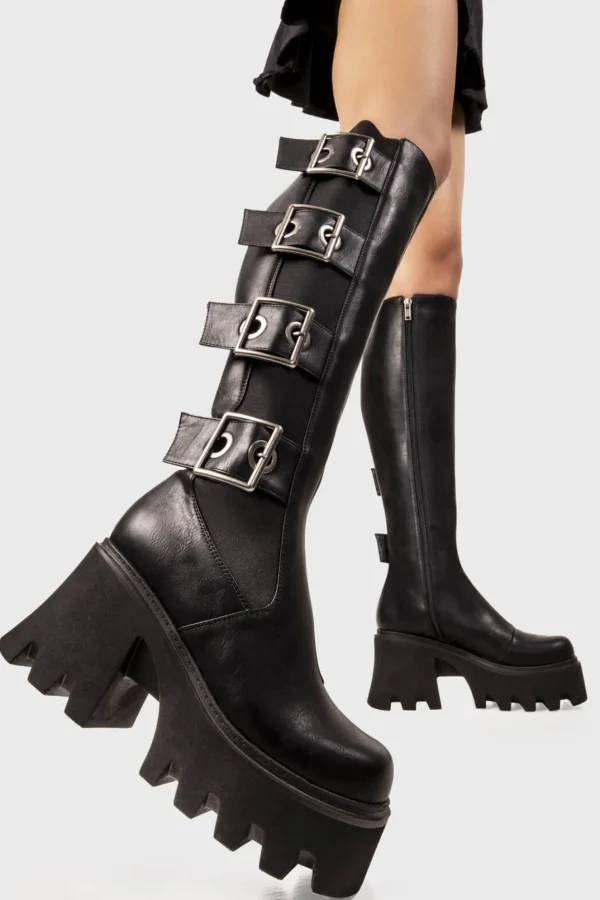 Lamoda Knee High Boots^Orion's Belt Chunky Platform Knee High Boots