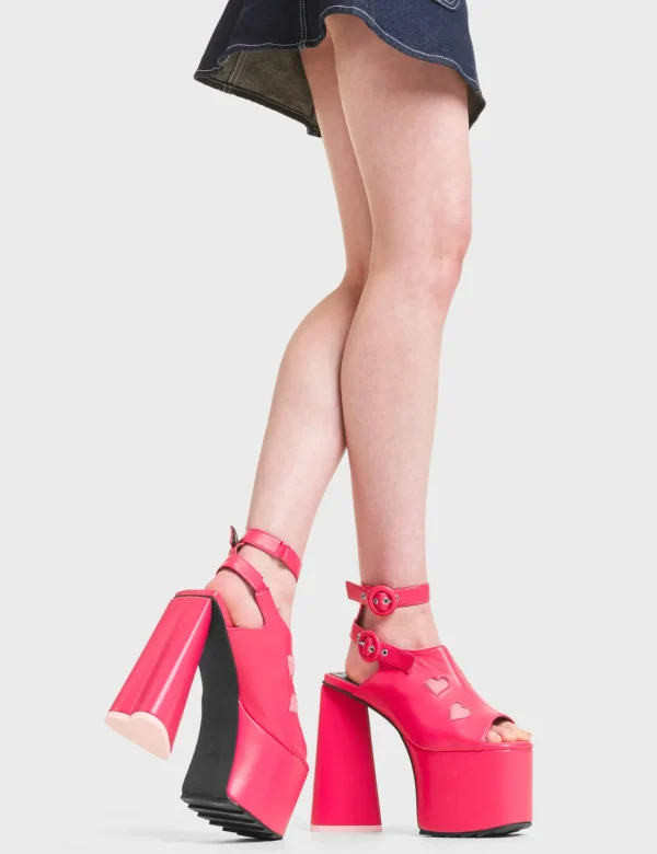 Lamoda Colourful | Pink^Perfect Girl Platform Sandals