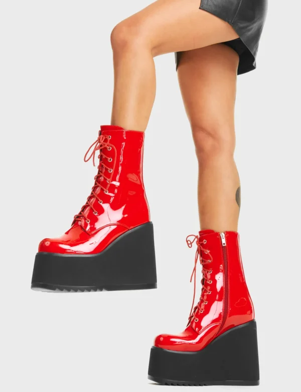 Lamoda Chunky Boots | Ankle Boots^Pretty Fly Chunky Platform Ankle Boots