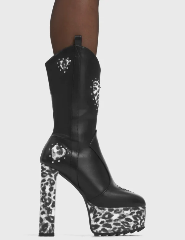 Lamoda Animal | Platform Boots^Rejector Platform Calf Boots