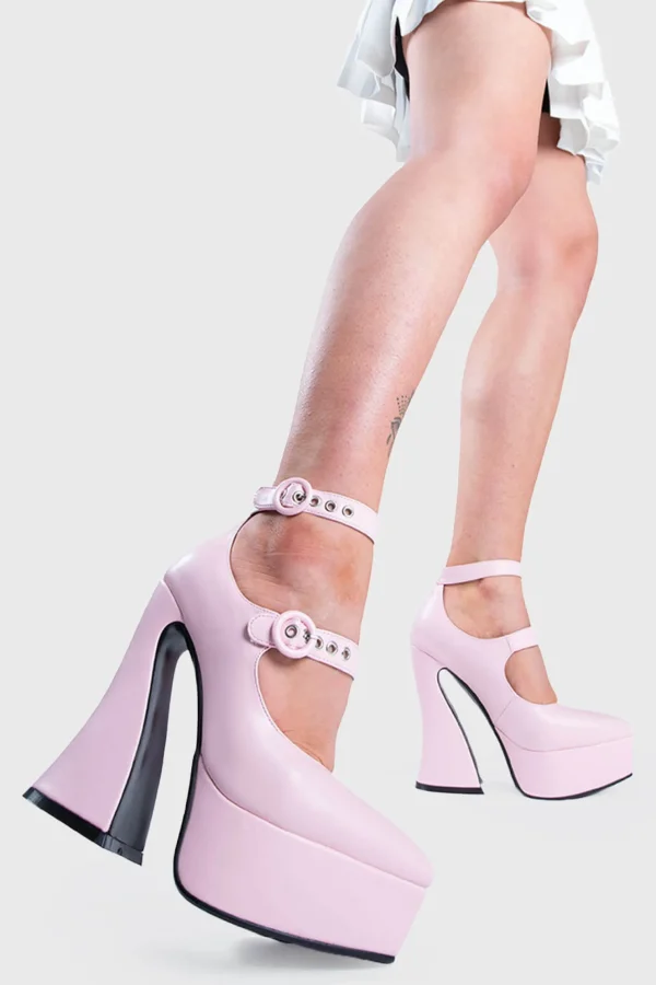 Lamoda Colourful | Pink^Roamin' Platform Heels