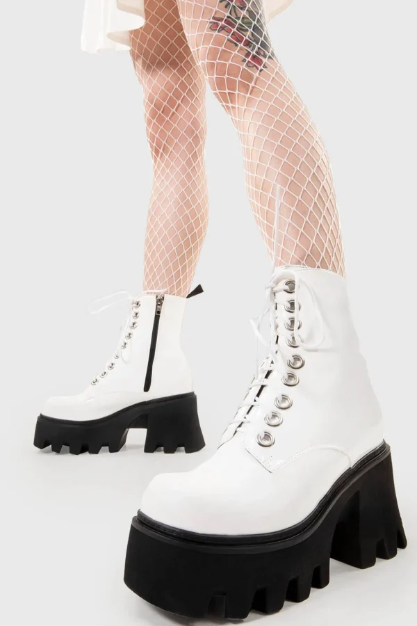 Lamoda Colourful | Chunky Boots^Run To You Chunky Platform Ankle Boots