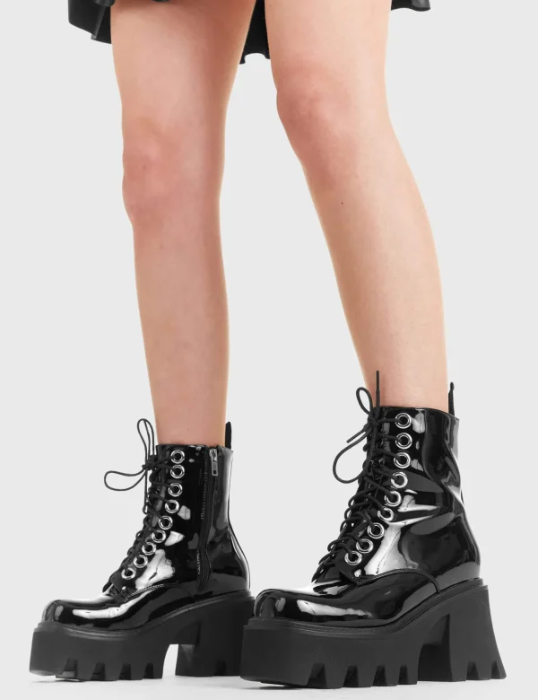 Lamoda Chunky Boots | Ankle Boots^Run To You Chunky Platform Ankle Boots