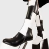 Lamoda Colourful | Wide Calf^Runway Wide Calf Platform Knee High Boots