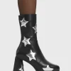 Lamoda Metallic | Platform Boots^Seeking Stars Platform Ankle Boots