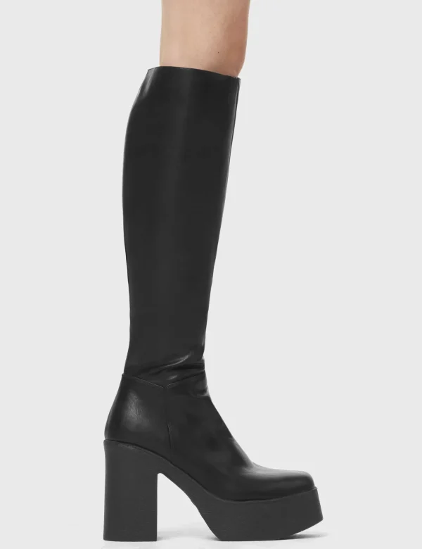 Lamoda Platform Boots | Knee High Boots^Slick Nicks Platform Knee High Boots