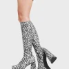 Lamoda Animal | Hearts^Smokeshow Platform Knee High Boots