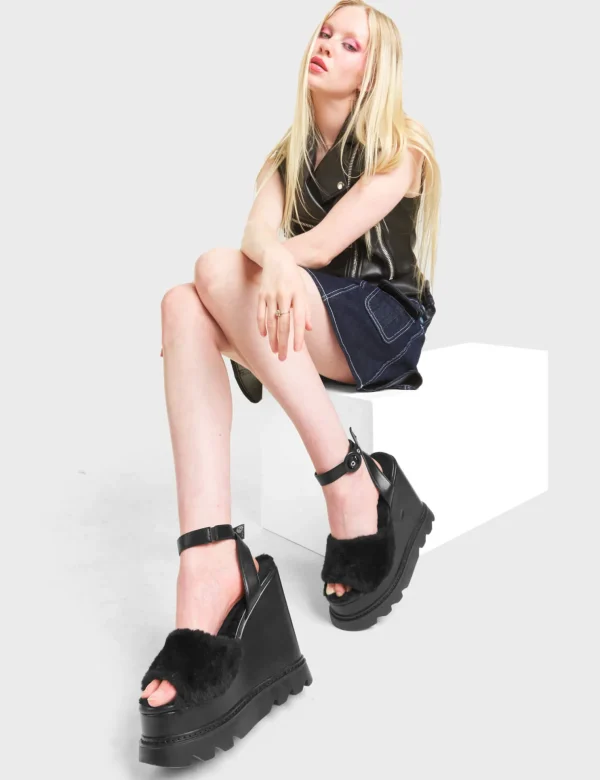 Lamoda Open Toe | Sandals^Softie Chunky Platform Sandals
