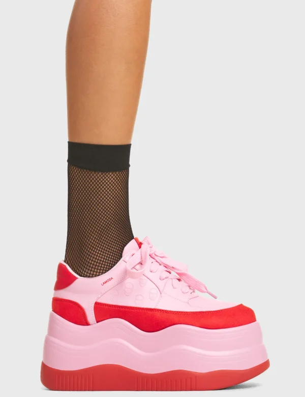 Lamoda Platform | Platform Boots^Spacey Chunky Platform Sneakers