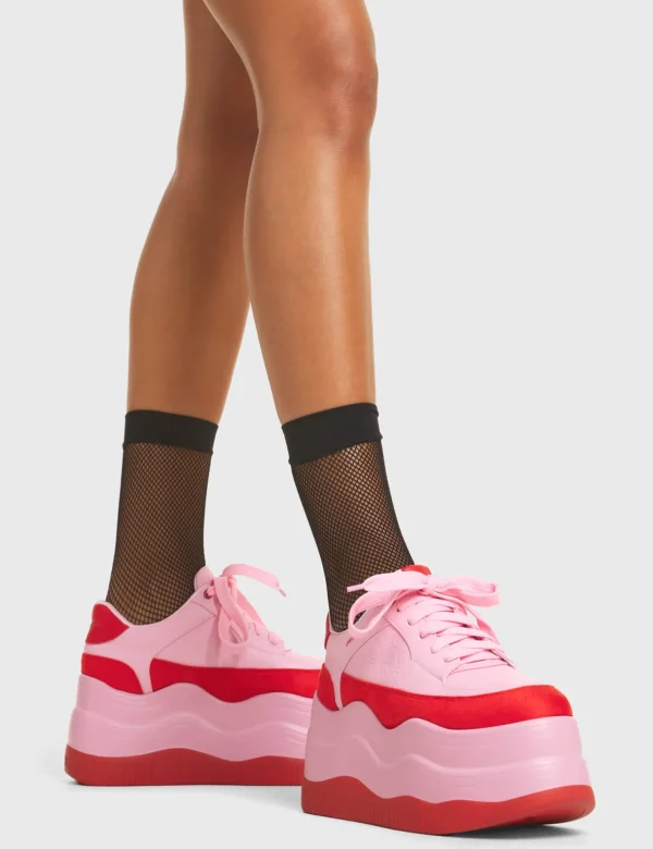 Lamoda Platform | Platform Boots^Spacey Chunky Platform Sneakers