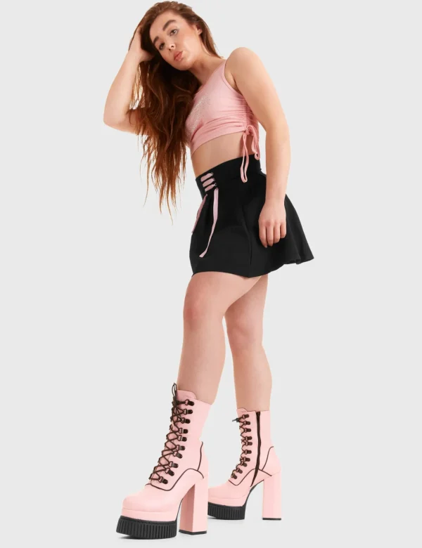 Lamoda Colourful | Pink^Stargazer Creeper Platform Ankle Boots