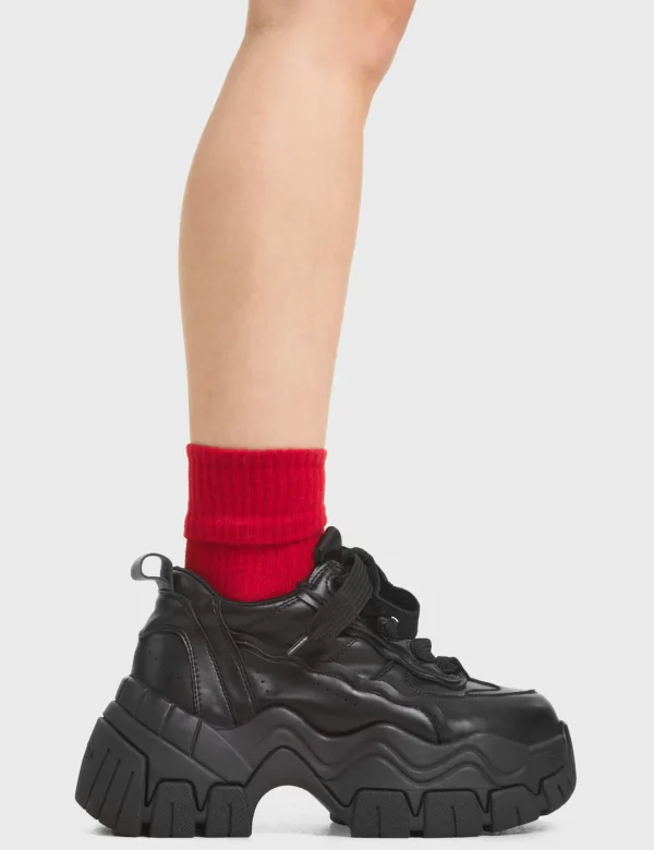 Lamoda Platform | Platform Boots^Struttin' Chunky Platform Sneakers